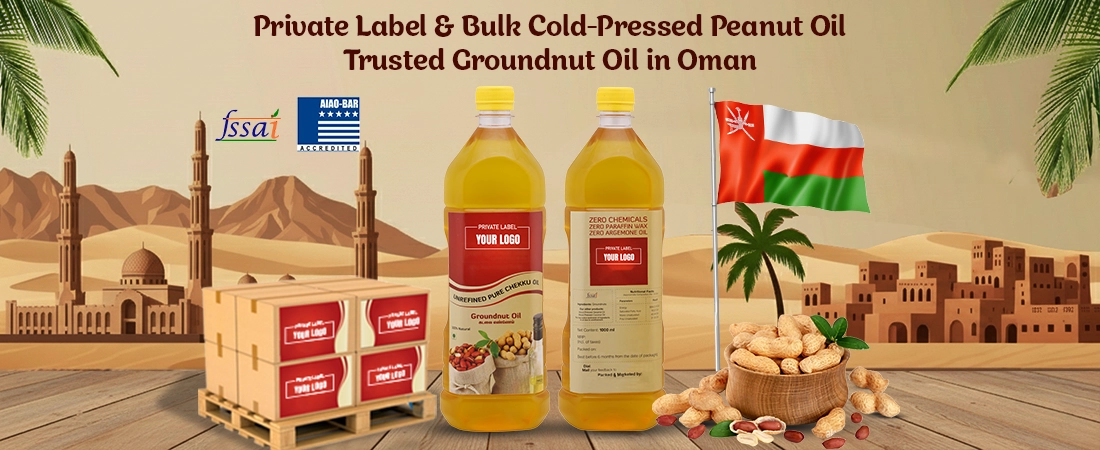 We export pure bulk and white label sesame oil to Oman, providing natural, high-quality, chemical-free oils.