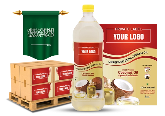 100% natural coconut oil for cooking, skin & hair care in Saudi Arabia.
