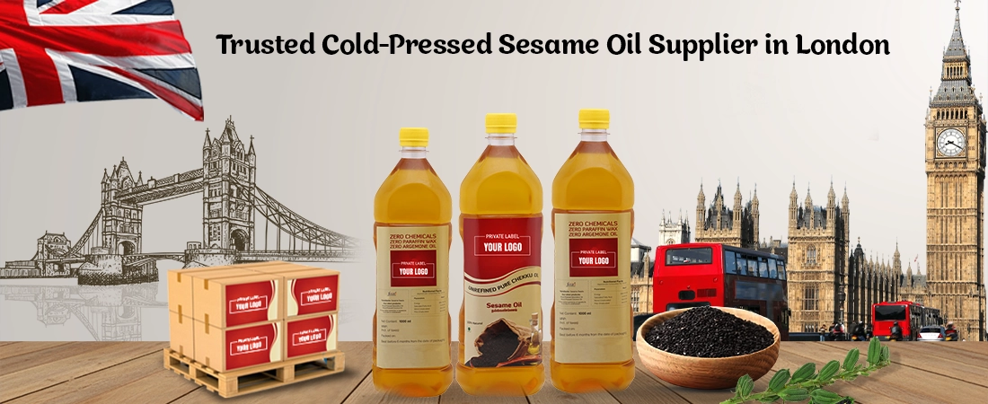 Natural sesame oil ideal for cooking, offering authentic flavor, nutrients, and consistent quality.